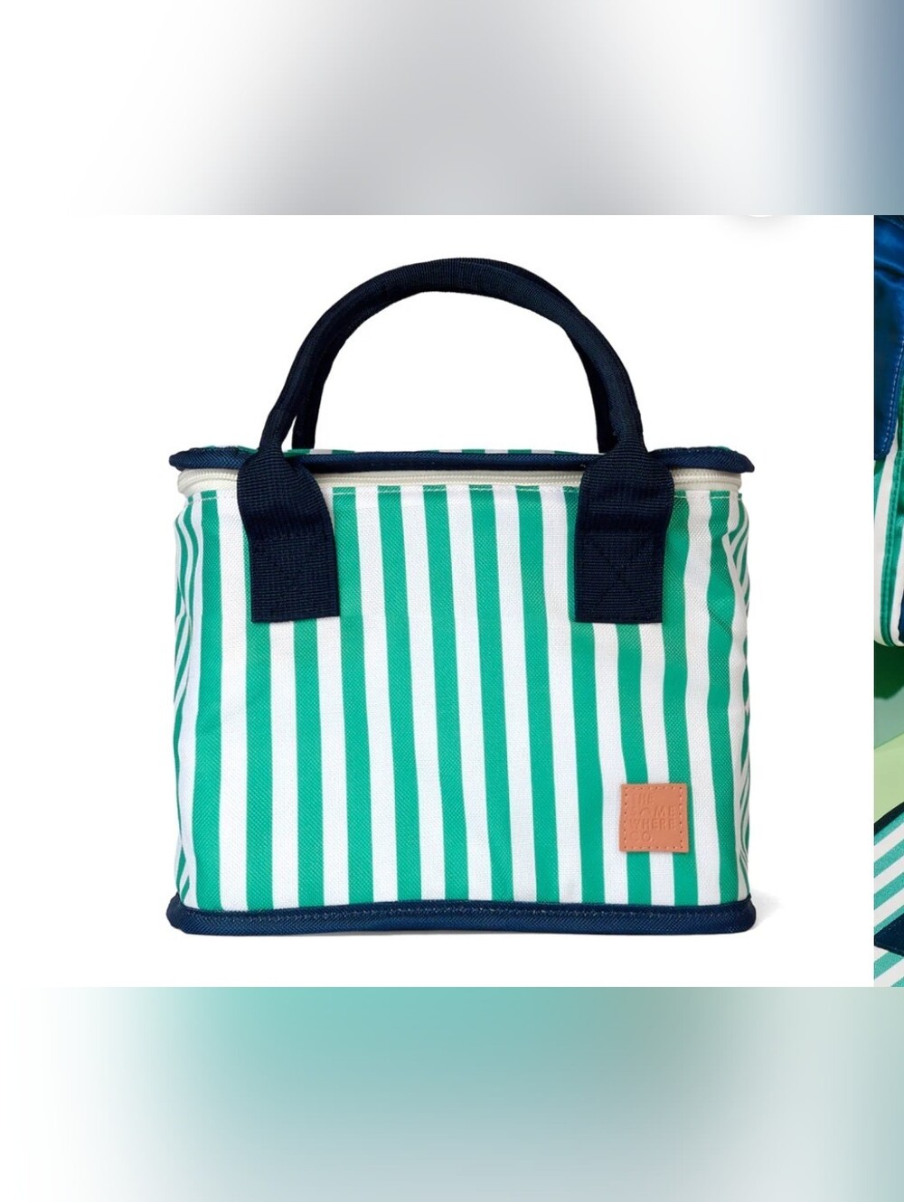The Some Wher CO. RIVIERA Striped Lunch Bag